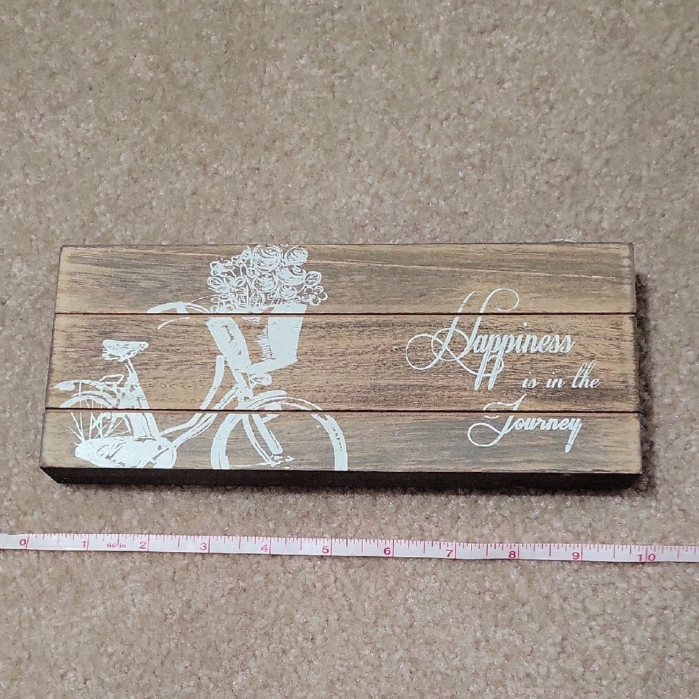 FREE W ANY PURCHASE! Hobby Lobby  Happiness Is In The Journey Bicycle Decor